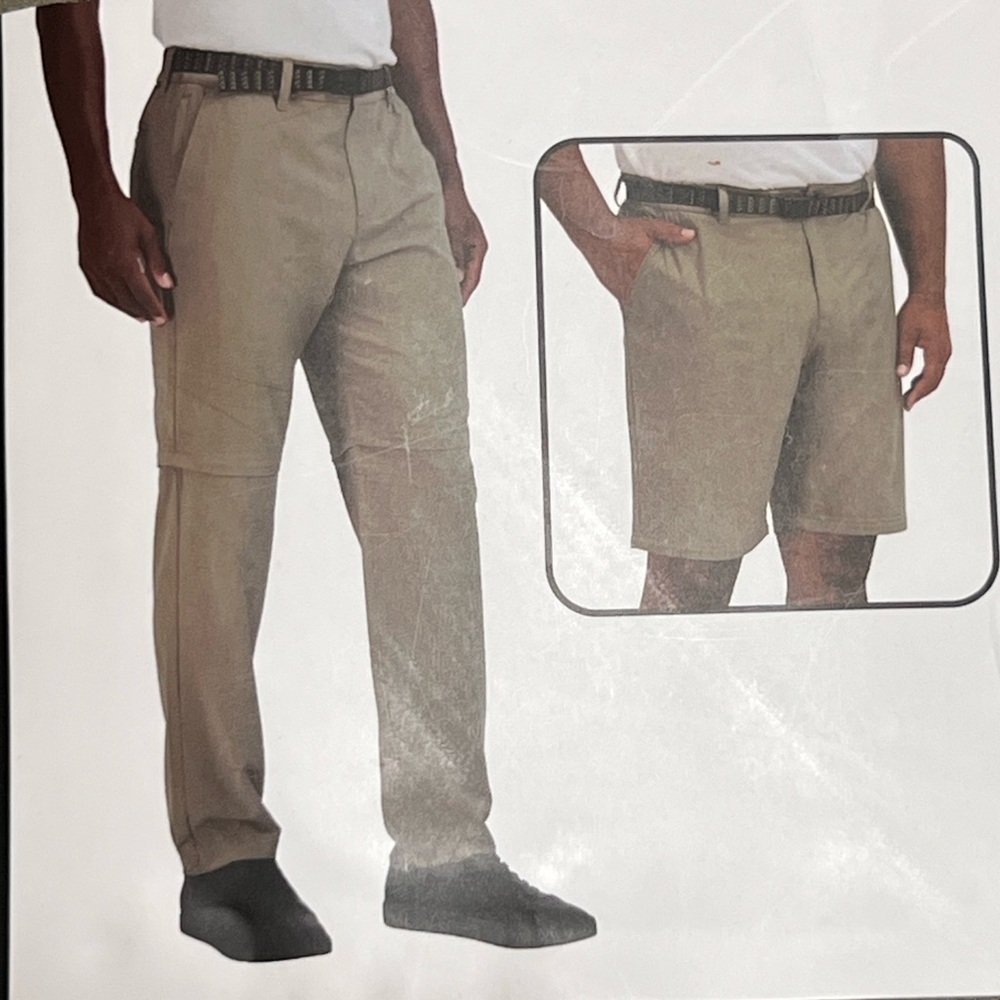 Gerry Men's Relaxed Fit Convertible Pants 34x30